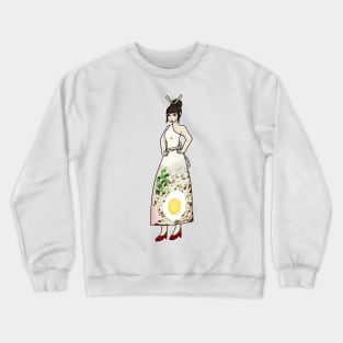 Ramen girl dress design Crewneck Sweatshirt